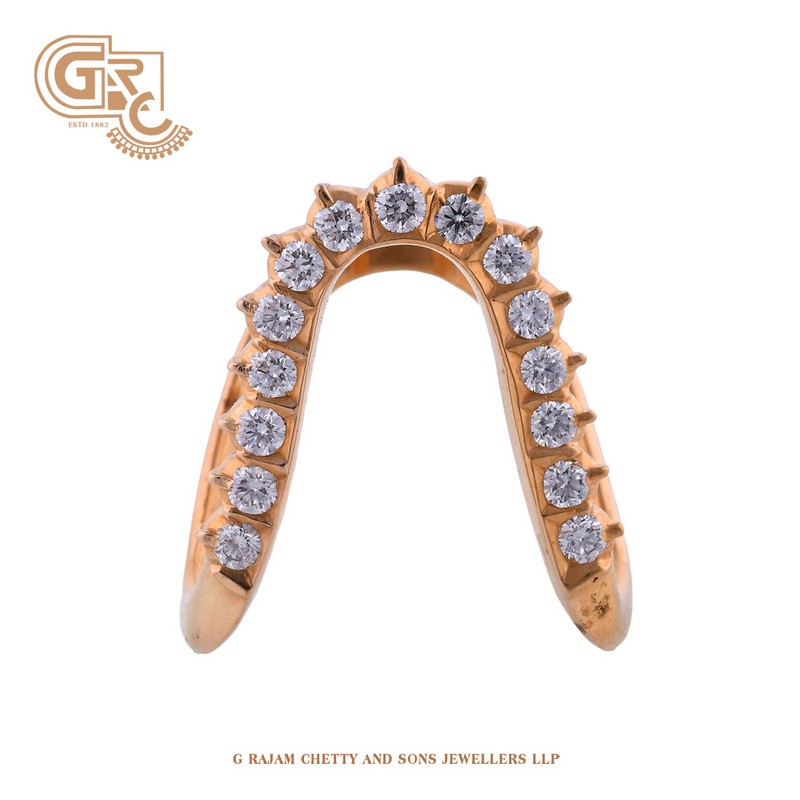 Vighnaharta traditional south indian Gold Plated finger Ghoda vanki Ring -  VIGHNAHARTA - 4017586