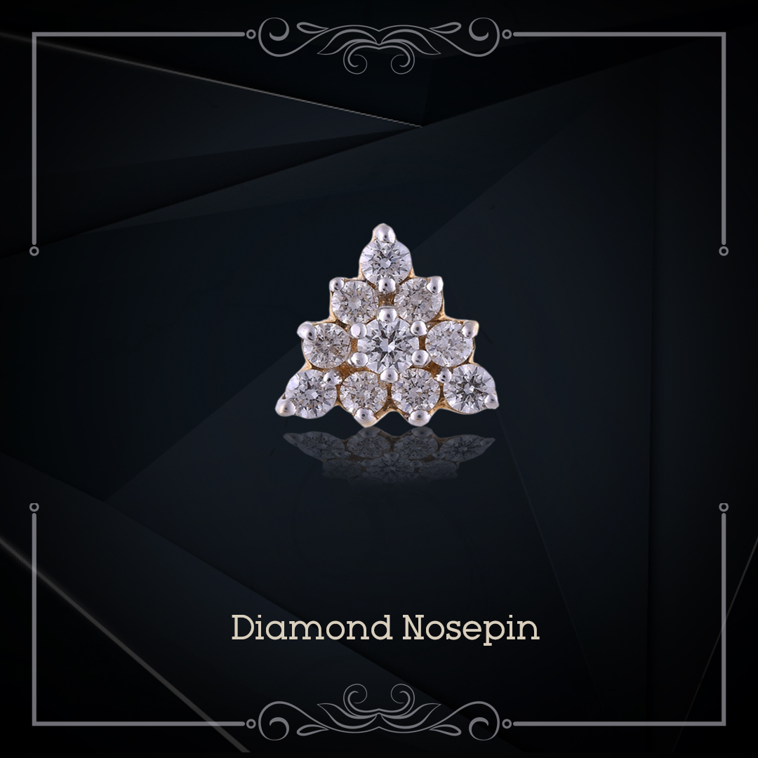 Adorn Yourself with Sparkling Diamond Nosepins
