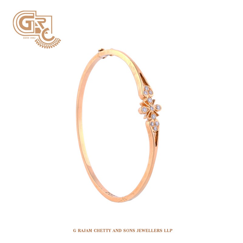 Exclusive Finish Impoted Gold Pleted Cuban Choki Diamond Bracelet BR-1 –  Rudraksh Art Jewellery