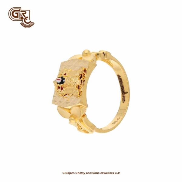 Venkatesa Perumal 22K Gold Ring