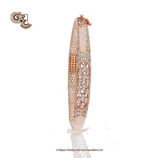 Perlée diamonds bracelet, 3 rows, small model 18K yellow gold, Diamond -  Van Cleef & Arpels