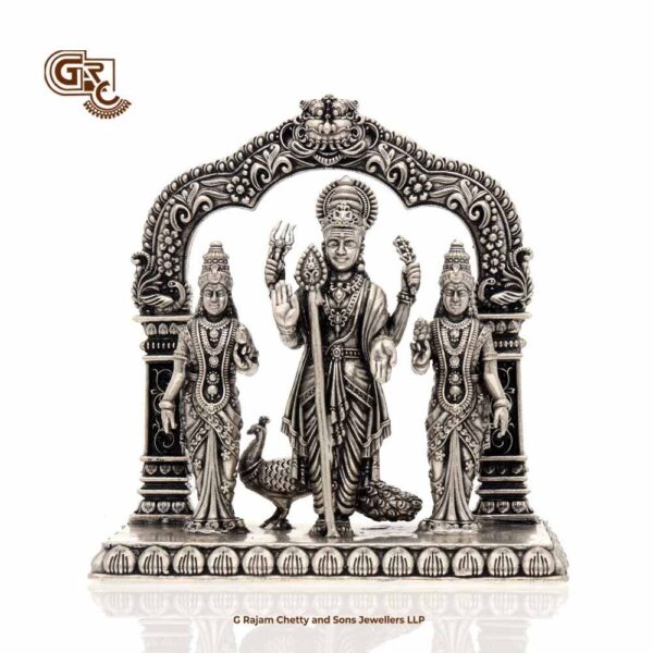 Murugan Valli Theivaiyanai Divine Idol