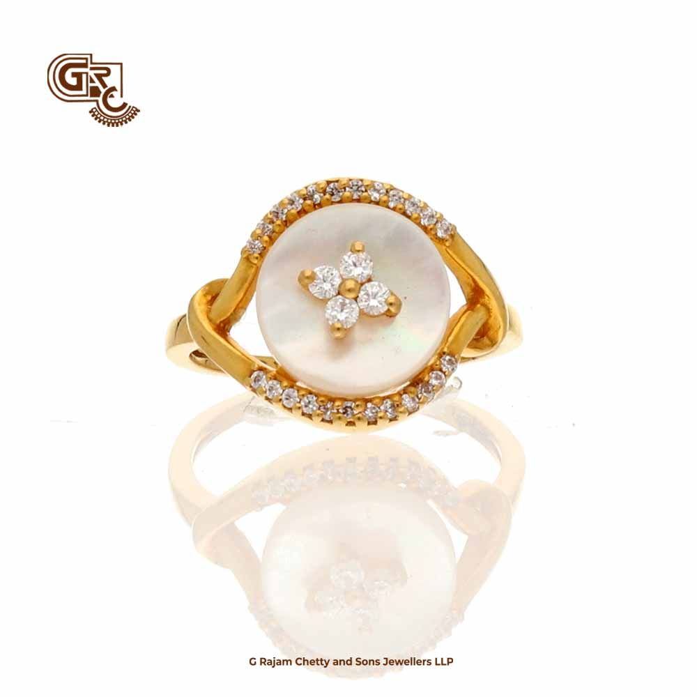 Autumn ring, pearl ring, 18k yellow gold | Layanijewelry.com,Freshwater  Kechi Ring,Keshi – LAYANI Fine Jewelry