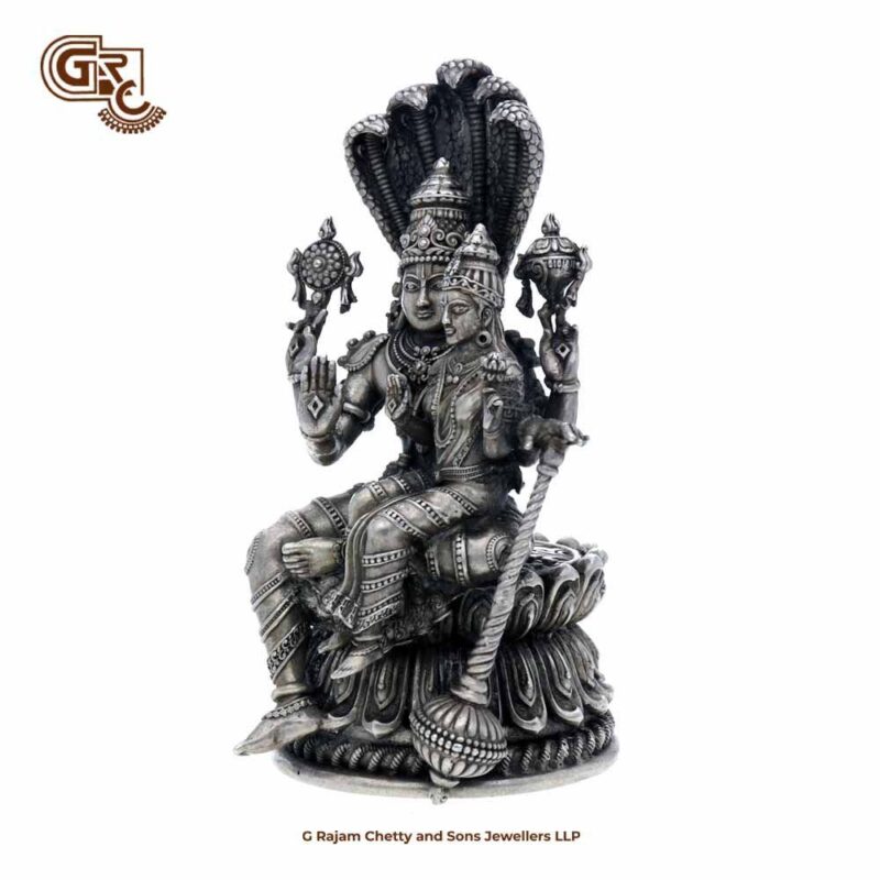 Lord Vishnu Lakshmi Devi Idol