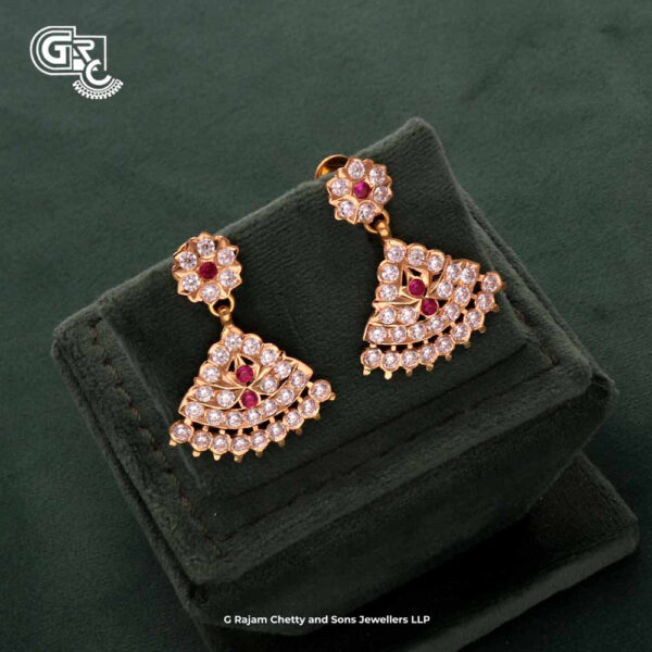 Glitering Stone Traditional Earring